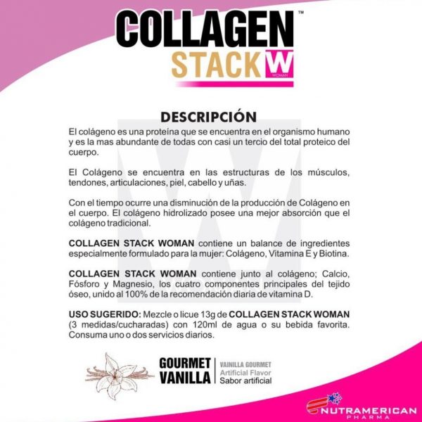 colageno stack collagen UPN nutramerican pharma cali bogota medellin colombia