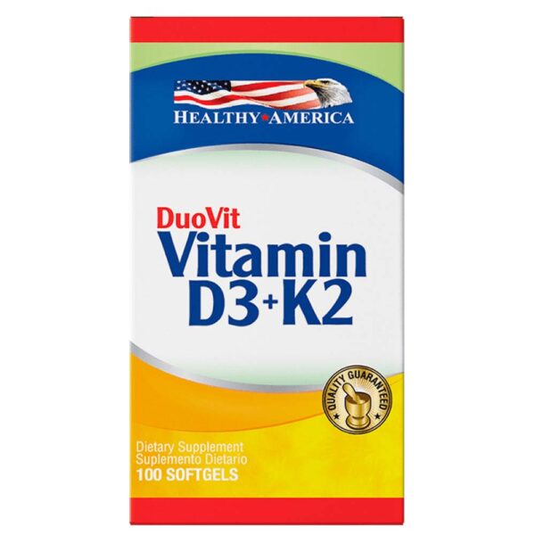 VITAMINA D3 Y k2 HEALTHY AMERICA COLOMBIA MEDELLIN CALI BOGOTA