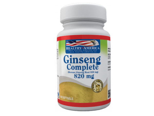 Ginseng Complete 820 mg (60 SoftGels)