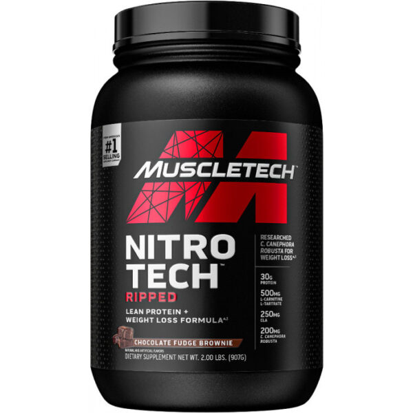 NitroTech Ripped (2 lbs) ¡Envío Gratis!