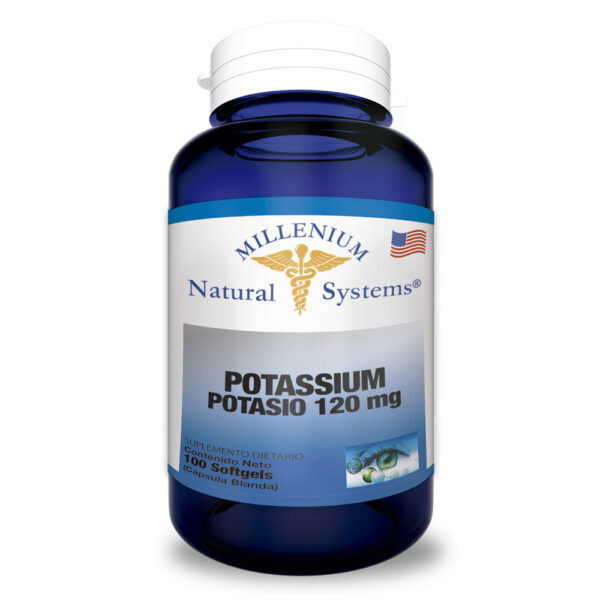 Potasio 120mg Potassium (100 Softgels)