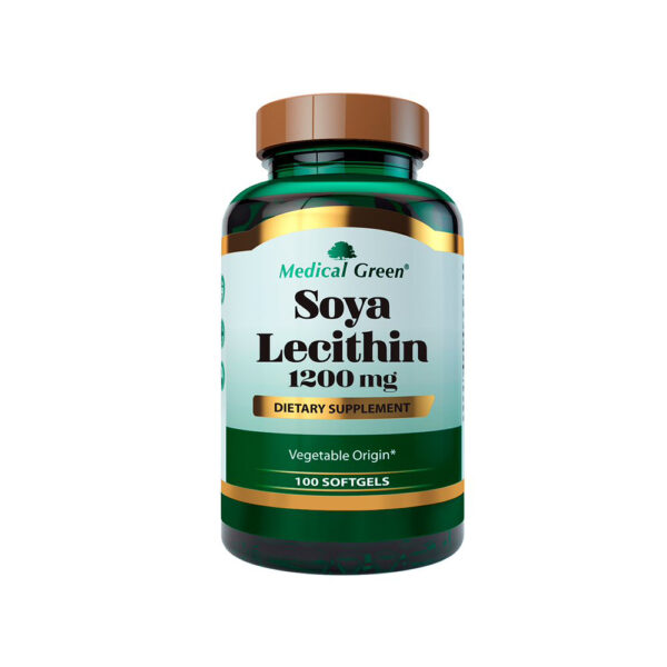 Lecitina De Soya 1200mg (100 Sofgelts)